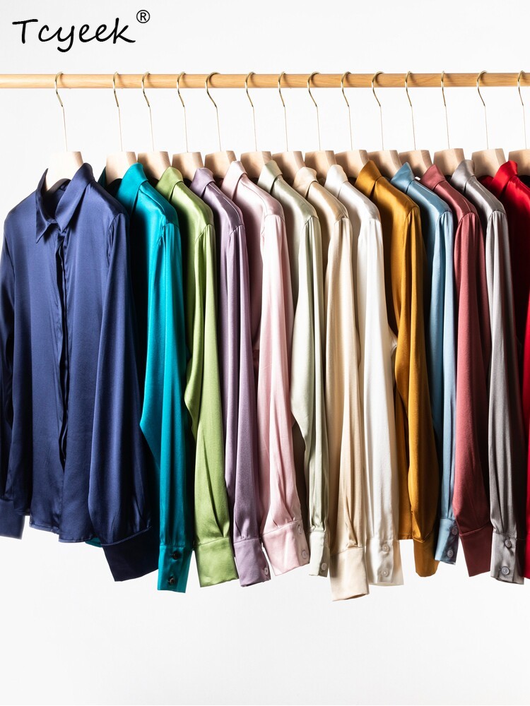 ทีซีเอก 93% ผ้าไหมหม่อนเสื้อสต - Silk Blouse Button บทวิจารณ์และราคา