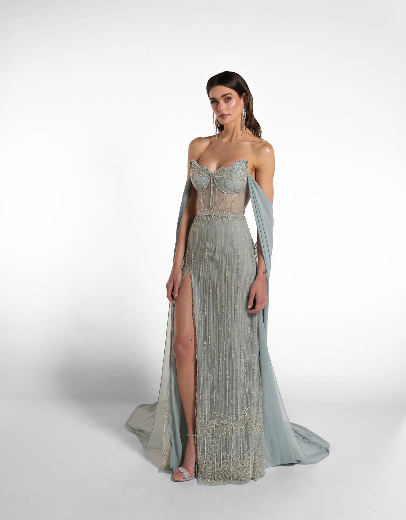 ชุดราตรีทรงตรงสุดเซ็กซี่ ประดั - Formal Gala Wear Women บทวิจารณ์และราคา