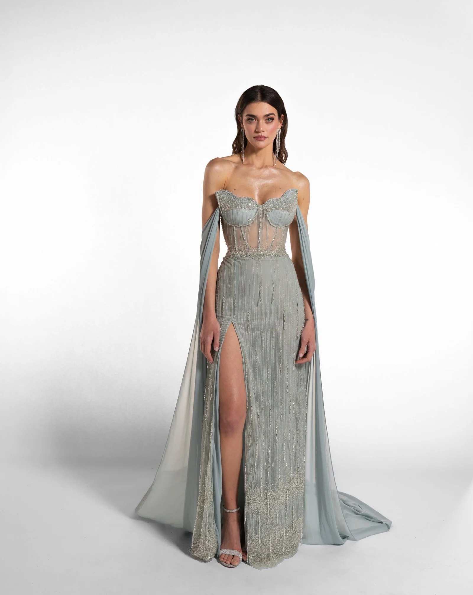 ชุดราตรีทรงตรงสุดเซ็กซี่ ประดั - Formal Gala Wear Women บทวิจารณ์และราคา