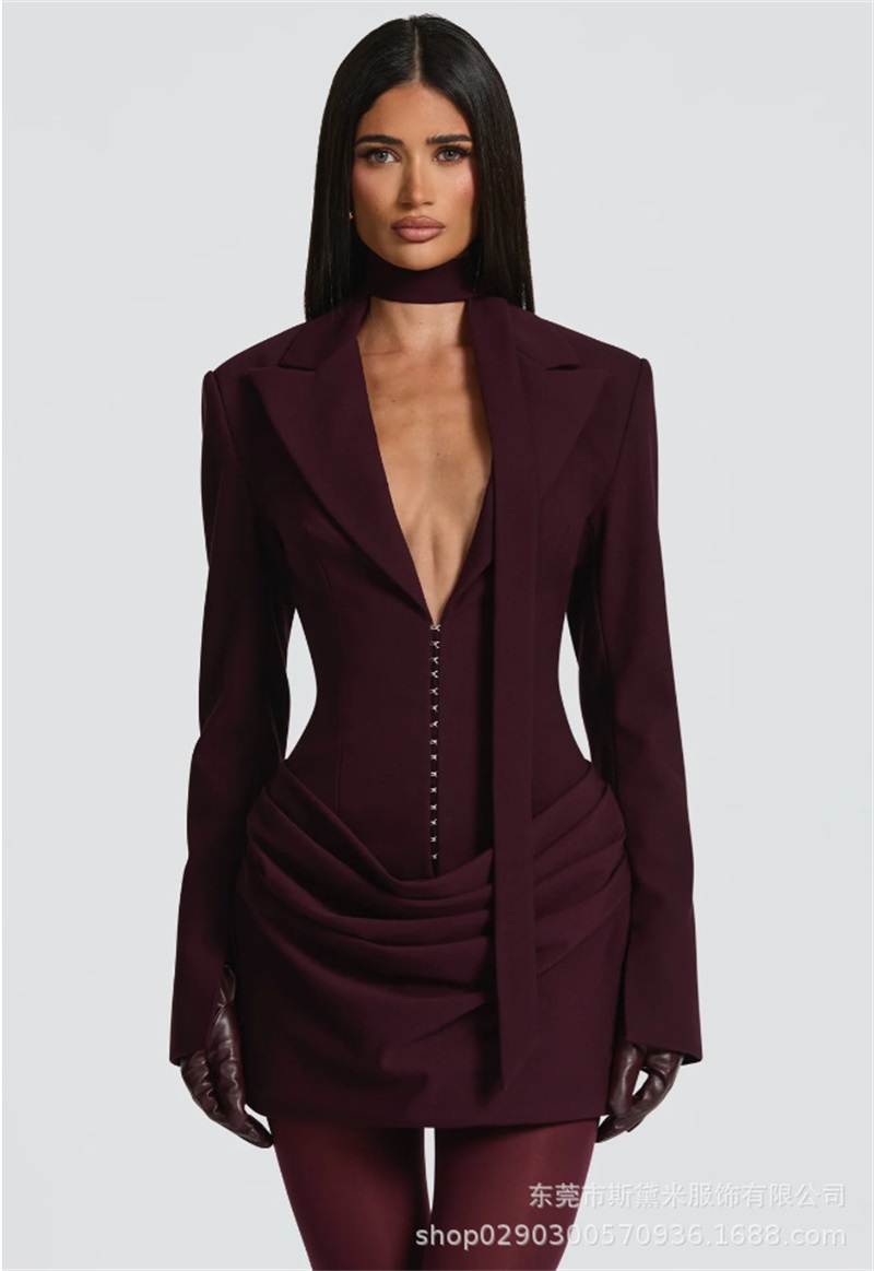 เสื้อคลุมสูทผู้หญิงแบบชิ้นเดีย - Women Formal Wear Coat บทวิจารณ์และราคา