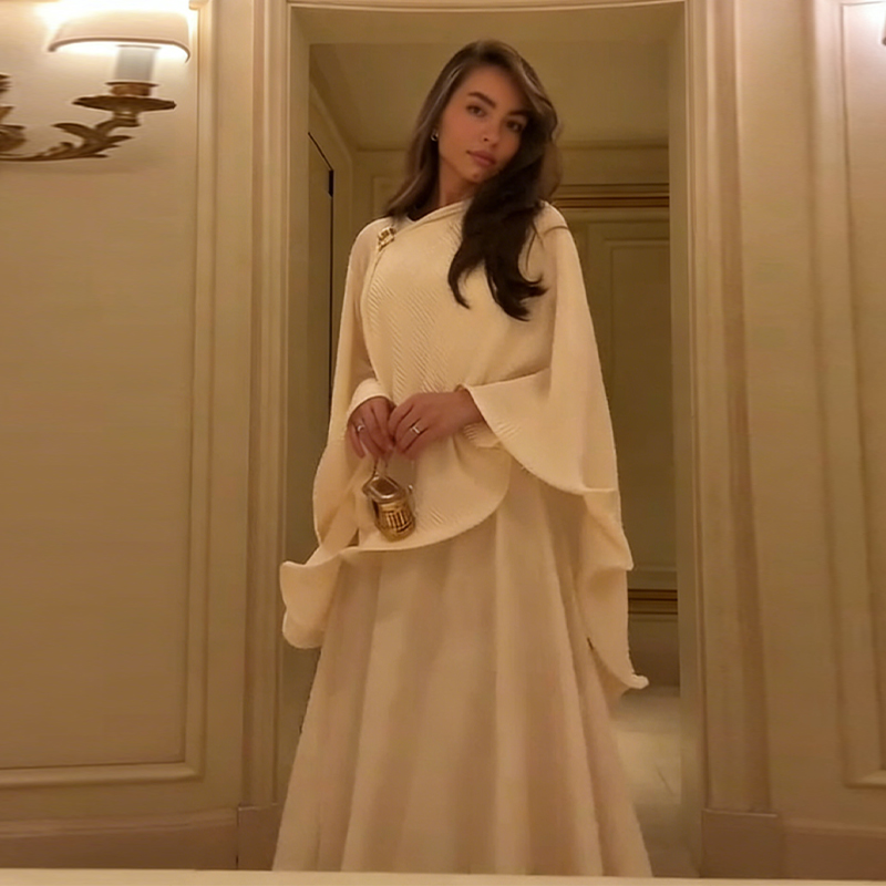 ชุดเดรสผ้าคลุมไหล่สไตล์โรแมนติ - Formal Women'S Wear บทวิจารณ์และราคา