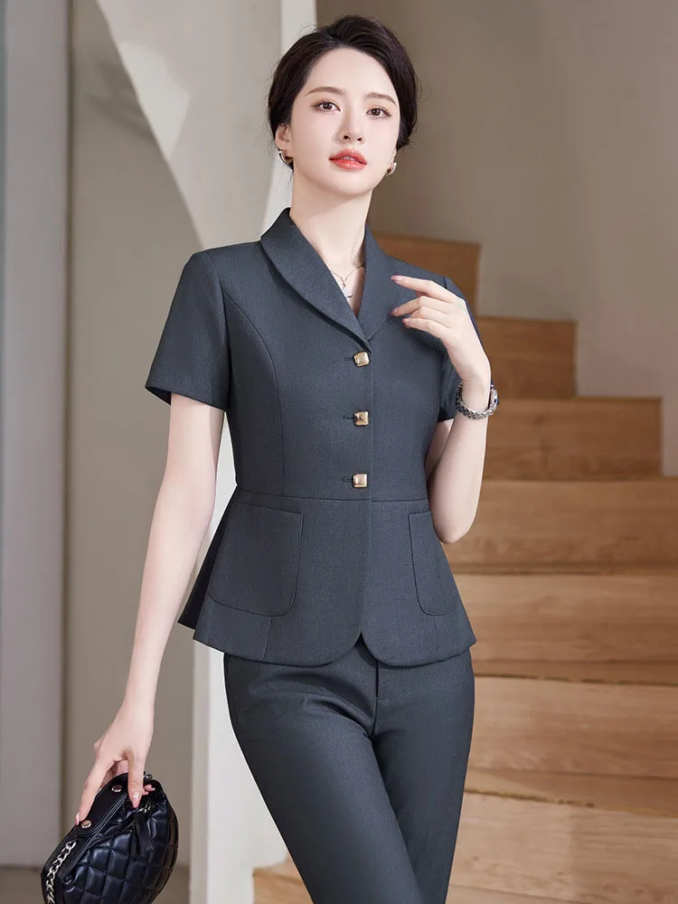 Pop 2024 ฤดูร้อนอย่างเป็นทางกา - Women'S Formal Wear Pantsuits บทวิจารณ์และราคา