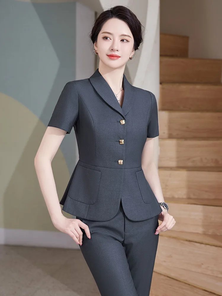 Pop 2024 ฤดูร้อนอย่างเป็นทางกา - Women'S Formal Wear Pantsuits บทวิจารณ์และราคา