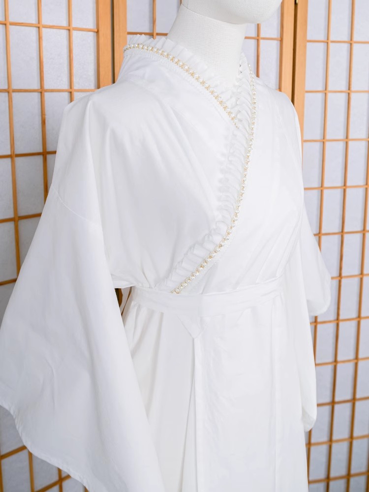 ชุดชั้นในกิโมโนแต่งลูกไม้ สีขา - Women'S Formal Traditional Wear บทวิจารณ์และราคา