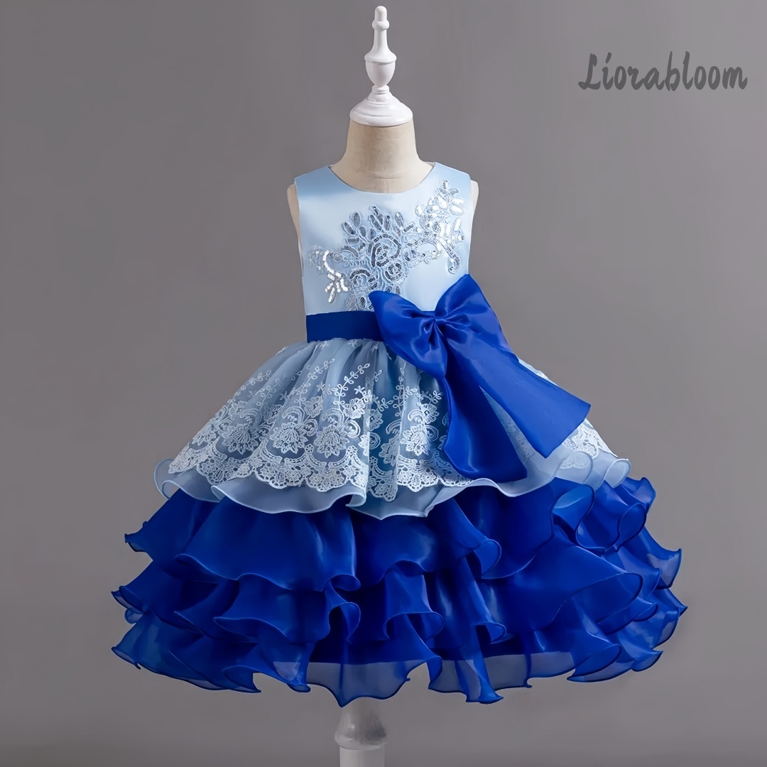ชุดเดรสเด็กผู้หญิงพร้อมโบว์ขนา - Formal Women'S Wear บทวิจารณ์และราคา