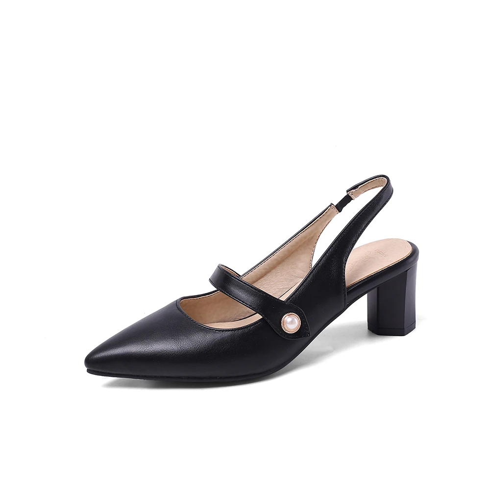 รองเท้าส้นสูงแบบสวมเปิดส้นสีเบ - Slingback Heel Formal บทวิจารณ์และราคา