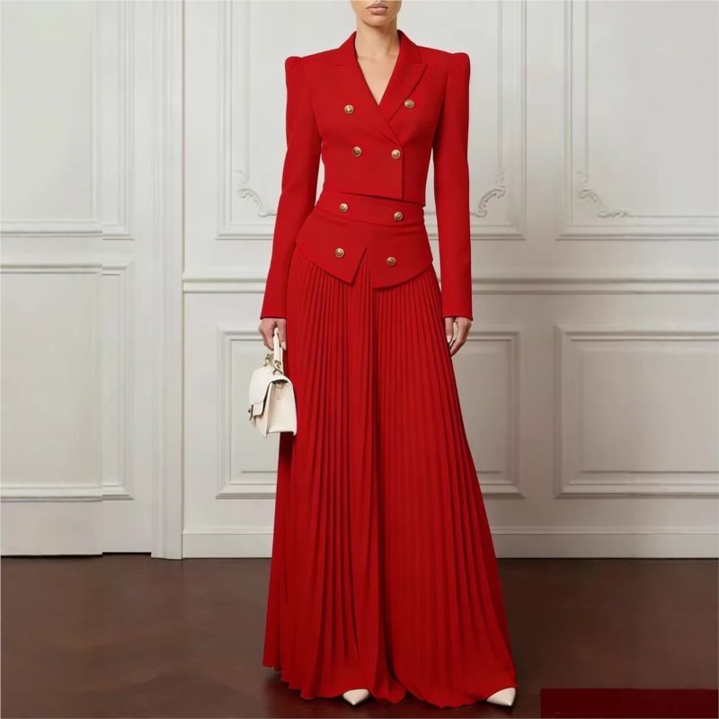 ชุดสูท 2 ชิ้น ดีไซน์หรูหรา เสื - Formal Women'S Wear บทวิจารณ์และราคา