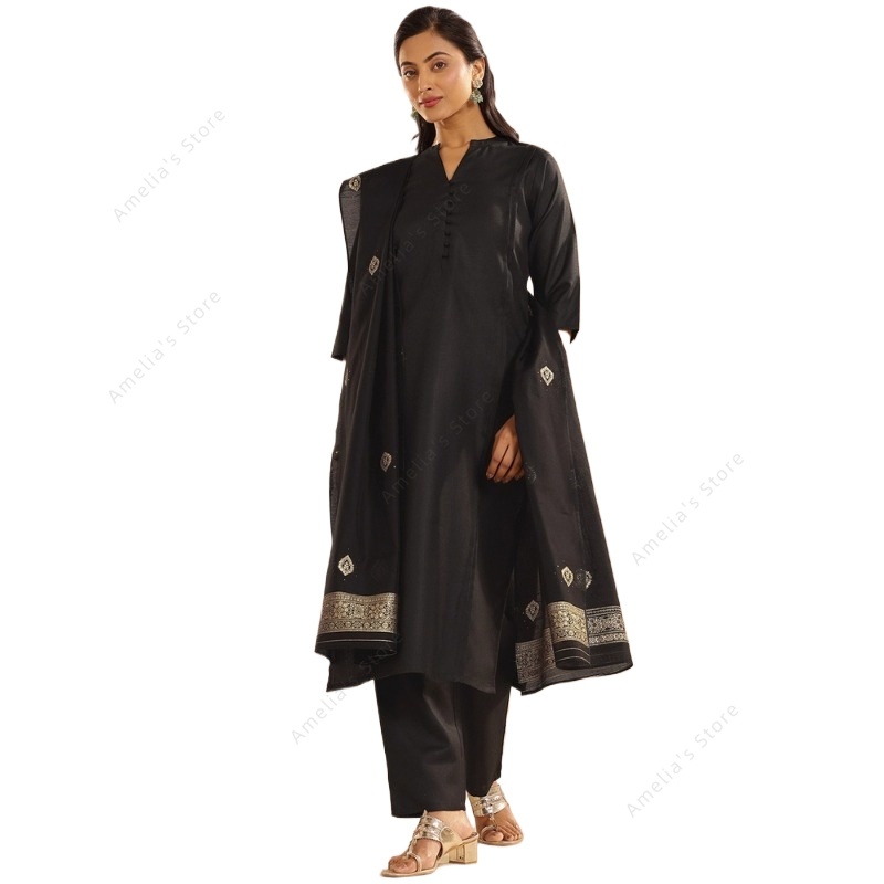 ชุดคุर्ตะ กางเกง และผ้าคลุมไหล - Women'S Formal Traditional Wear บทวิจารณ์และราคา